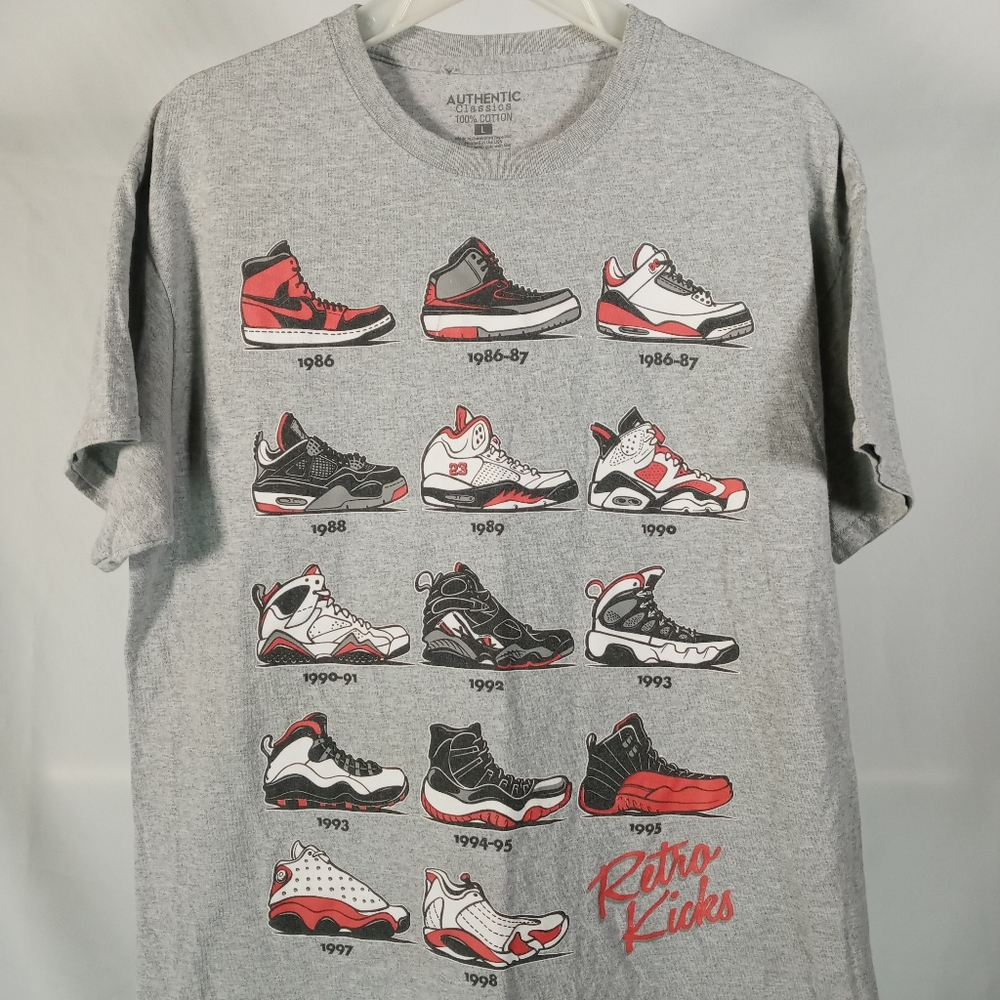 Retro Kicks Jordans T Shirt